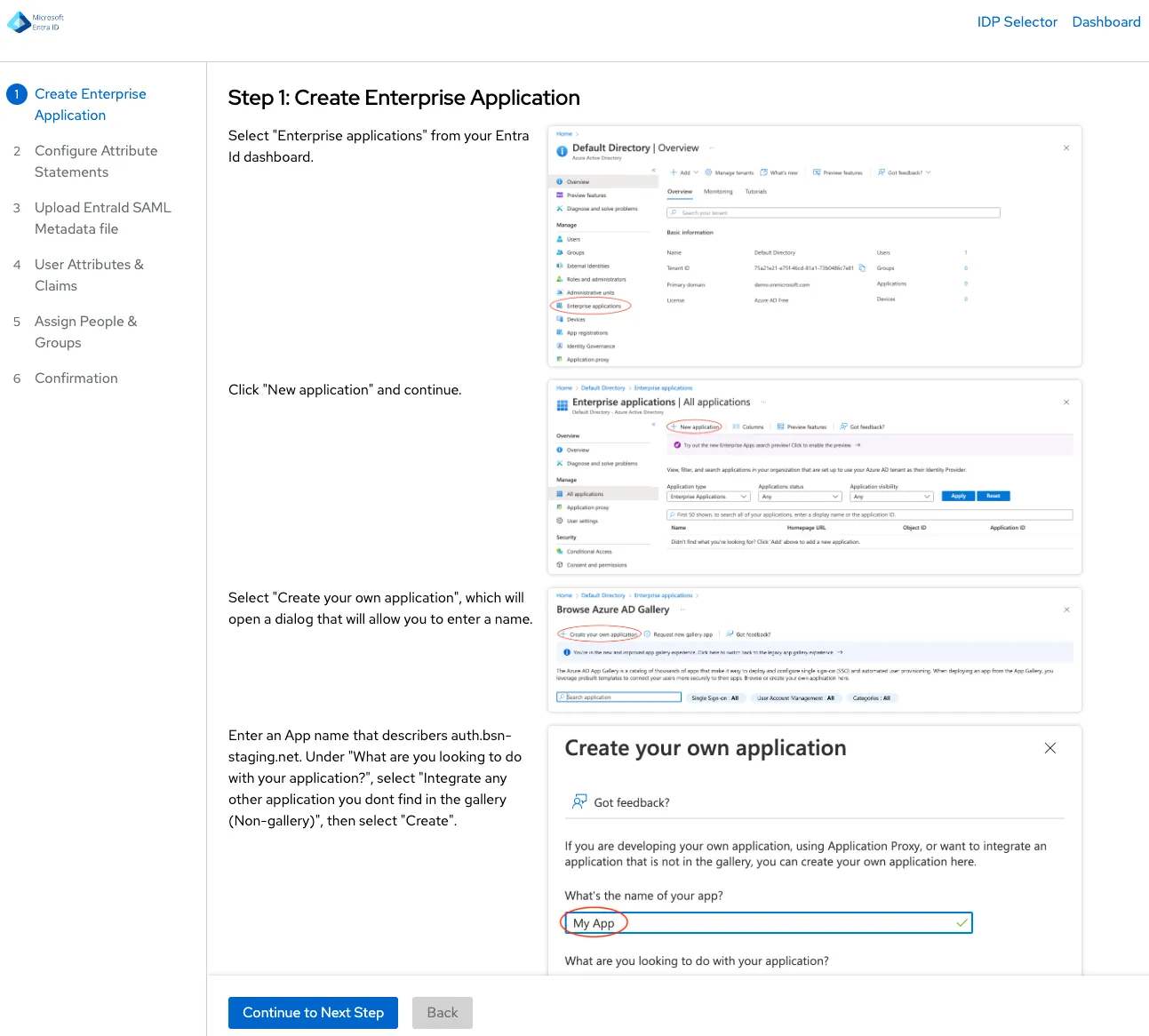 Paso 1: Crear Enterprise Application Paso 1: Crear Enterprise Application