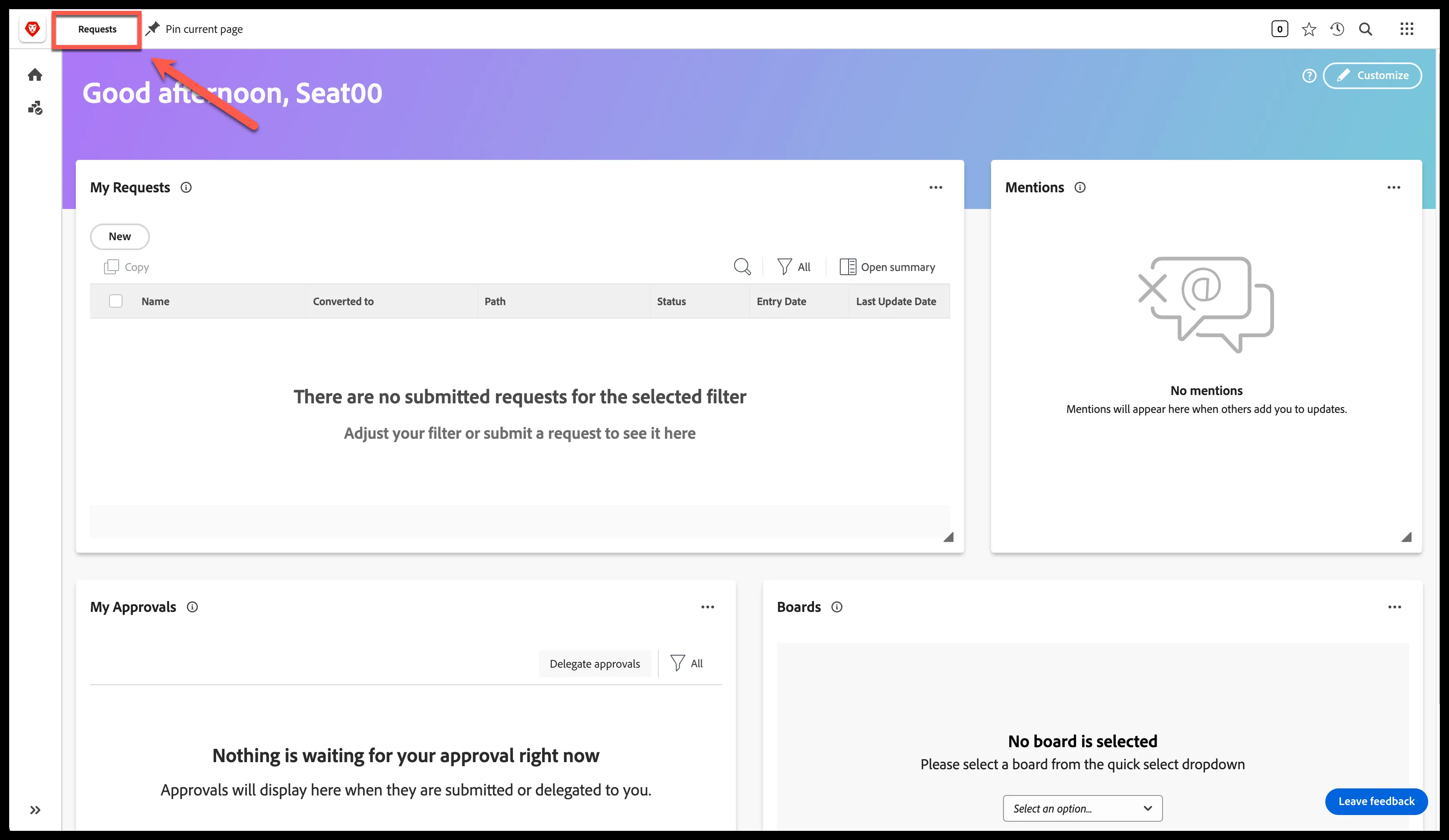Adobe Workfront Workflow Home Adobe Workfront Workflow Home