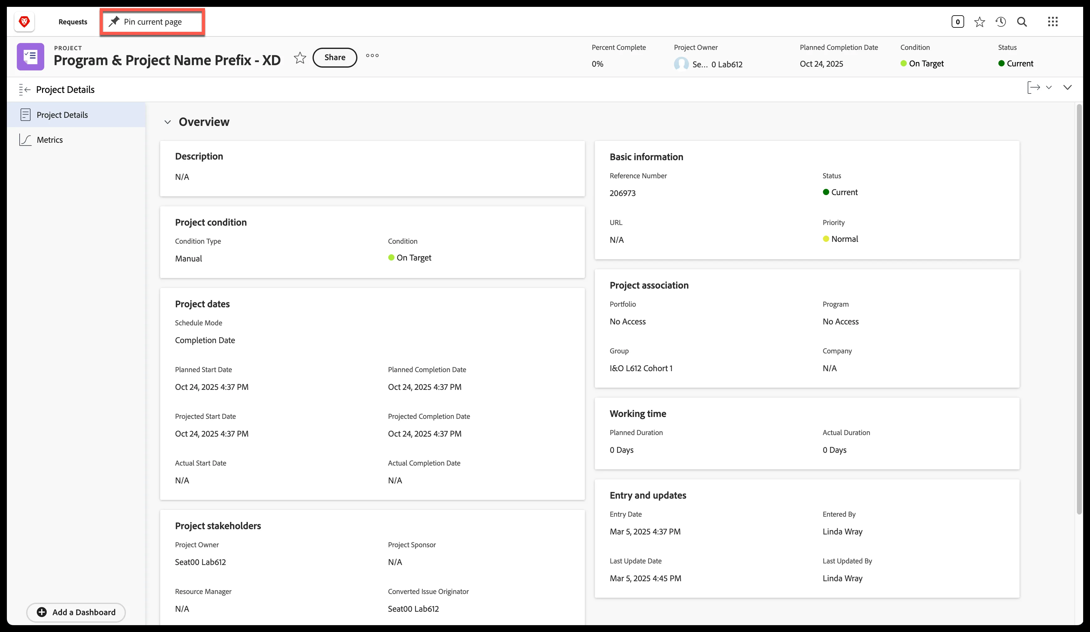 Workfront Workflow Project Workfront Workflow Project