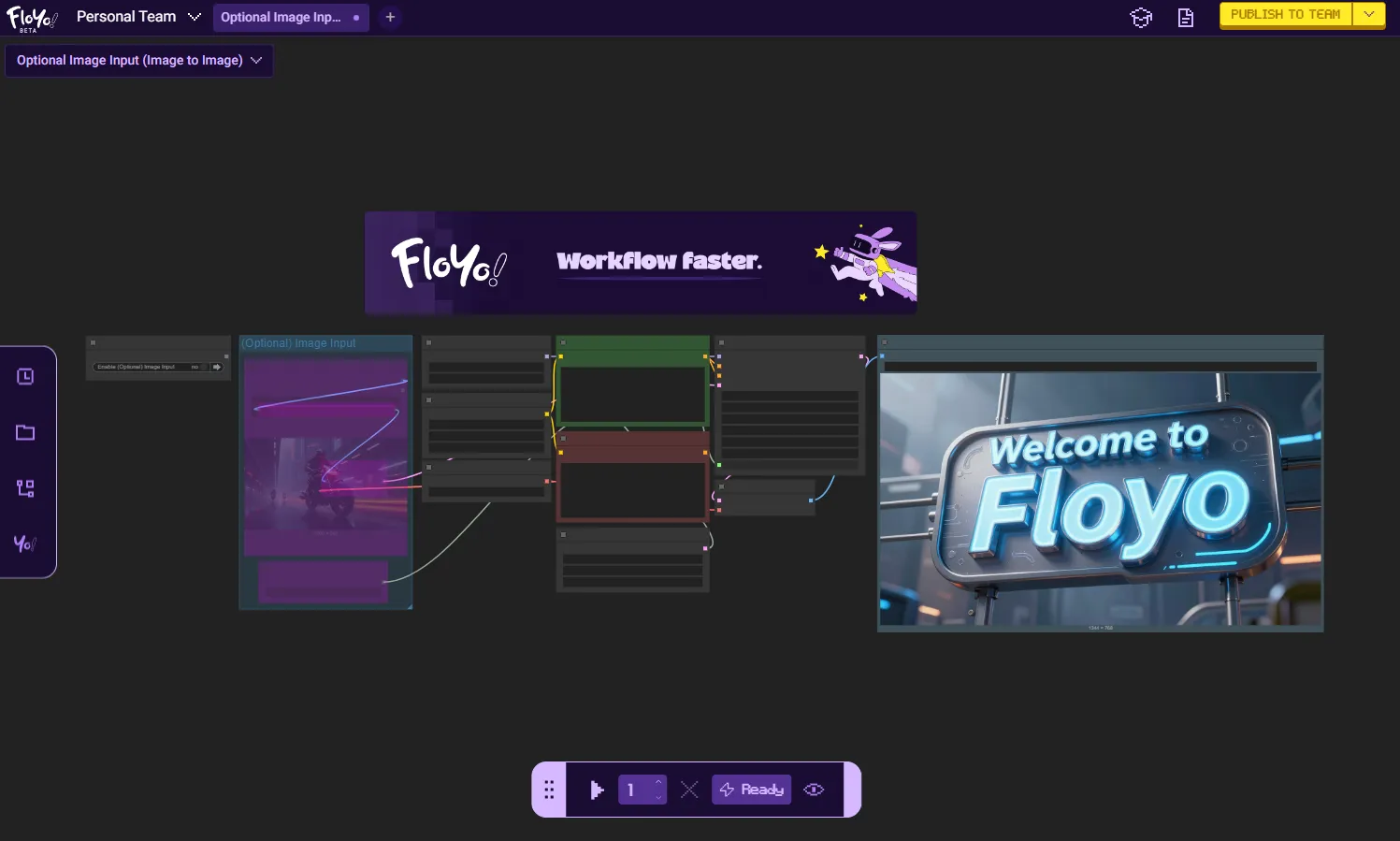 Floyo App Canvas