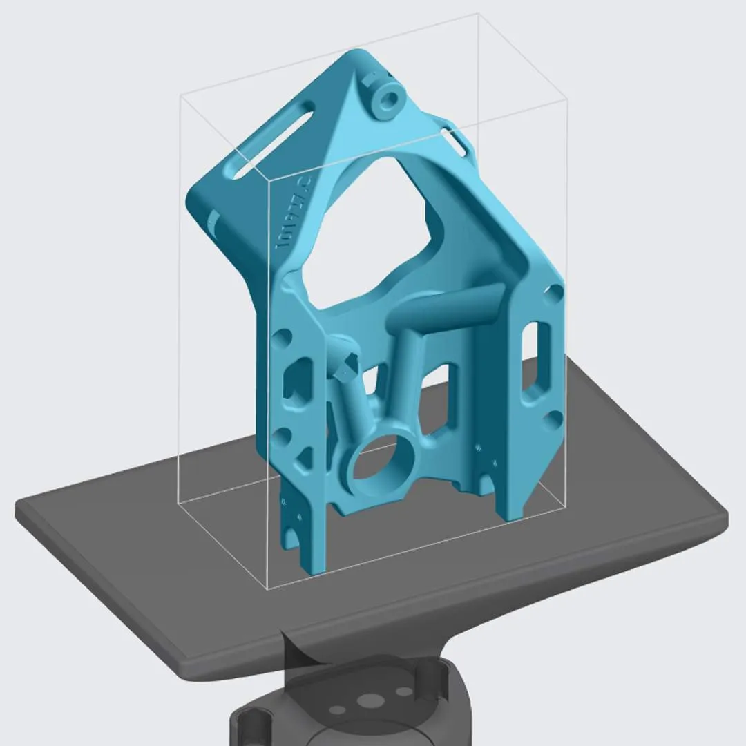 No brim - standard adhesion