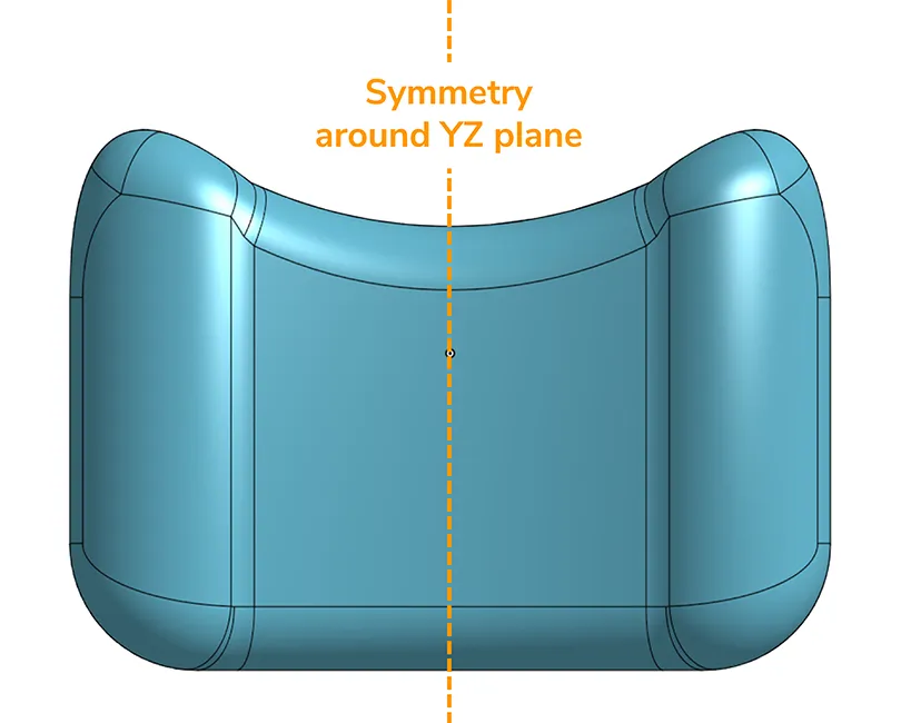 Position CAD model around the origin for optimal options Position CAD model around the origin for optimal options