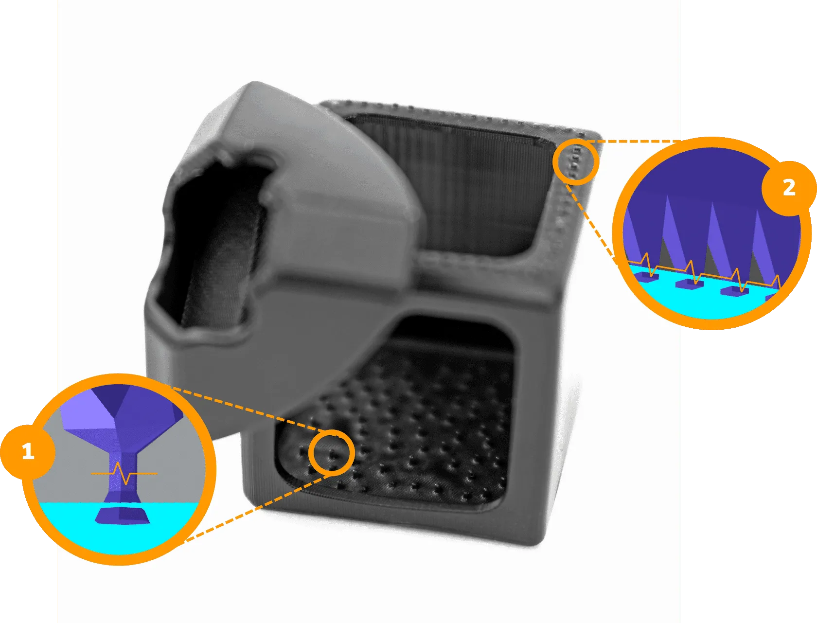 Fence Support Nubs are Smaller Fence Support Nubs are Smaller