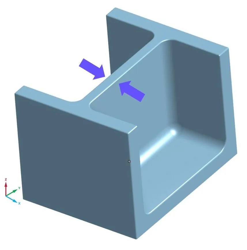 Supported Wall Thickness Supported Wall Thickness