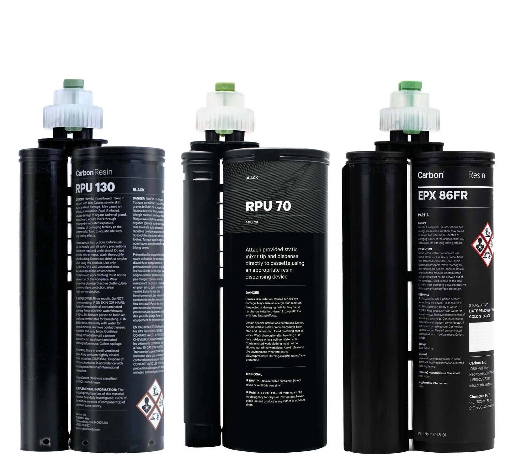 RPU 130, RPU 70 and EPX 86FR