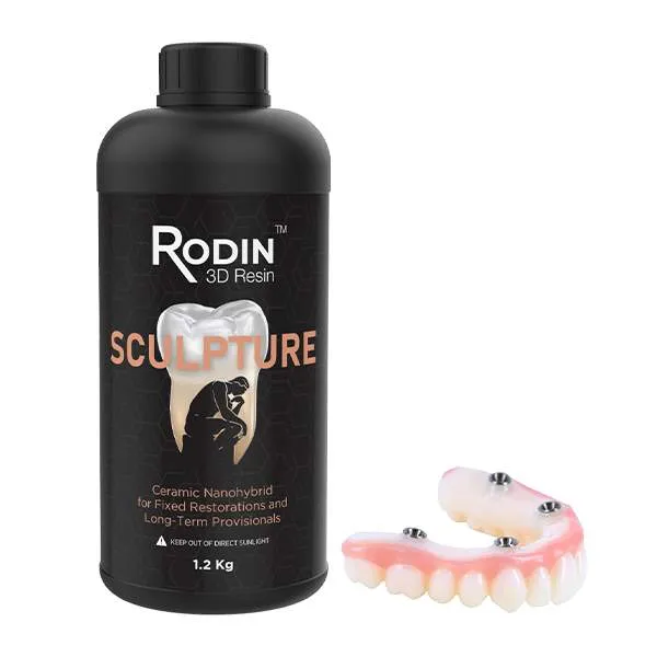 Bottle of Rodin Sculpture resin Bottle of Rodin Sculpture resin