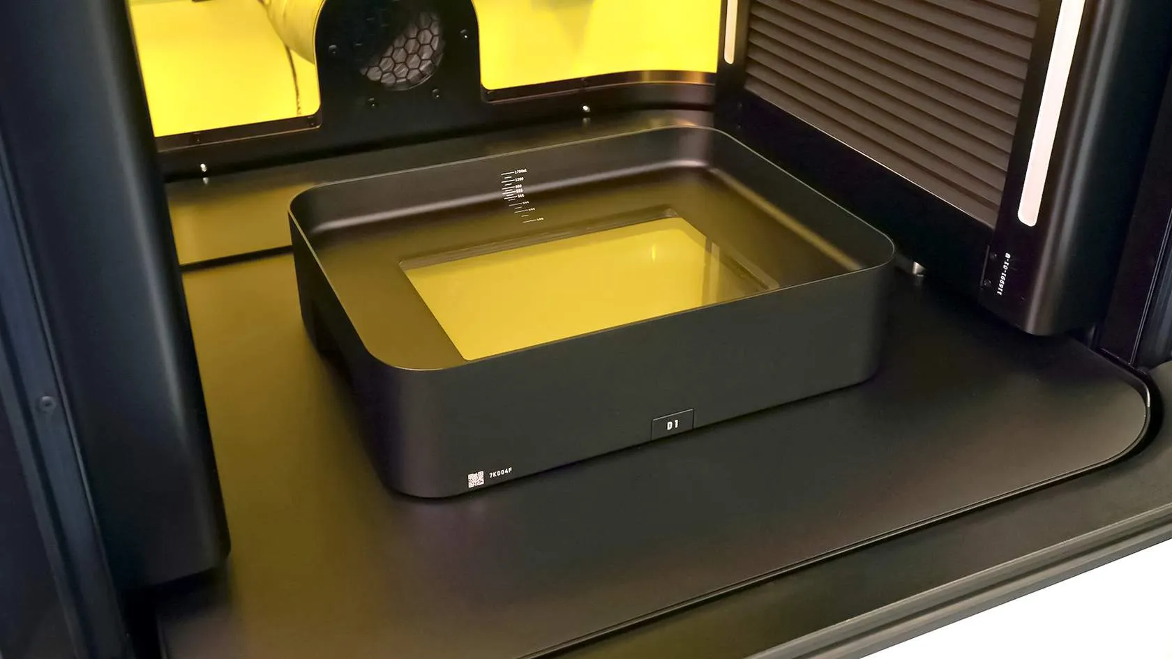 Cassette installed on M3 printer deck