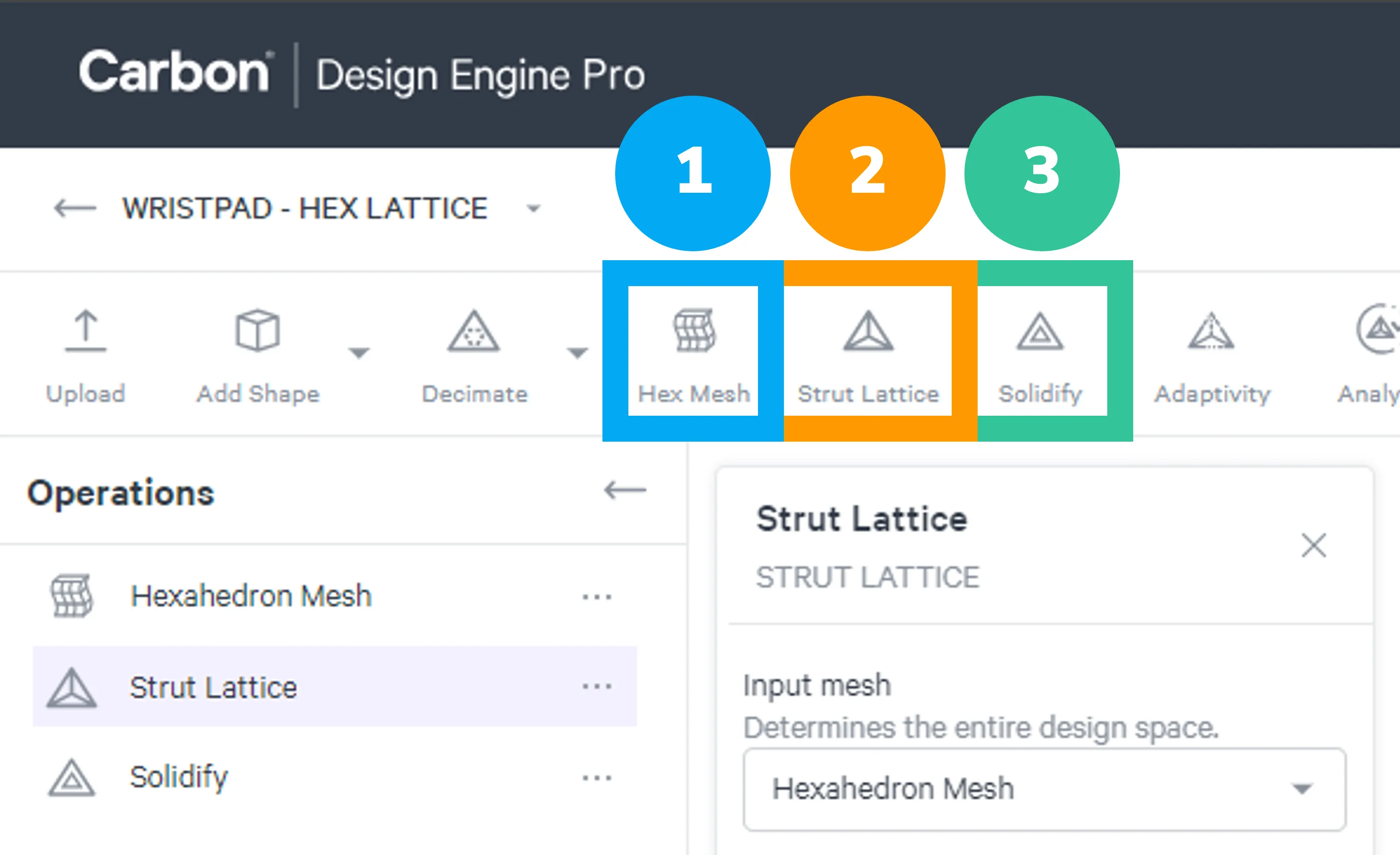 Hex Strut Lattice Hex Strut Lattice