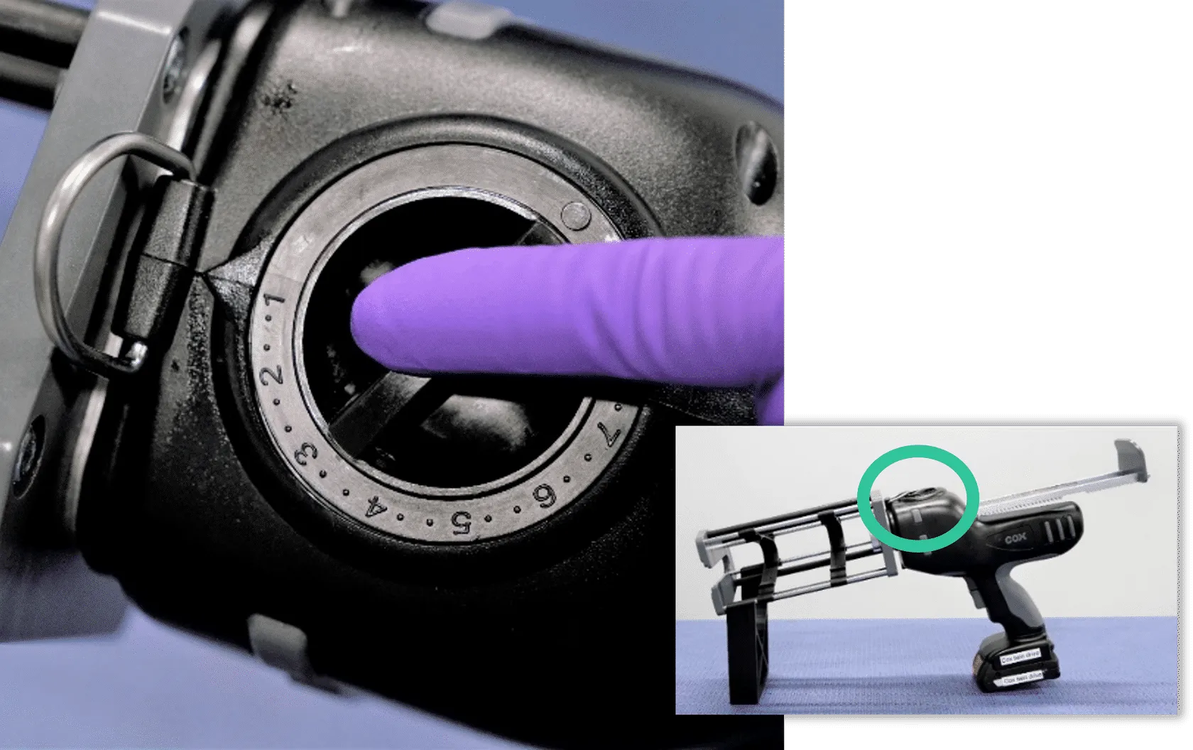 Cox Dual-Drive Dispenser Cox Dual-Drive Dispenser