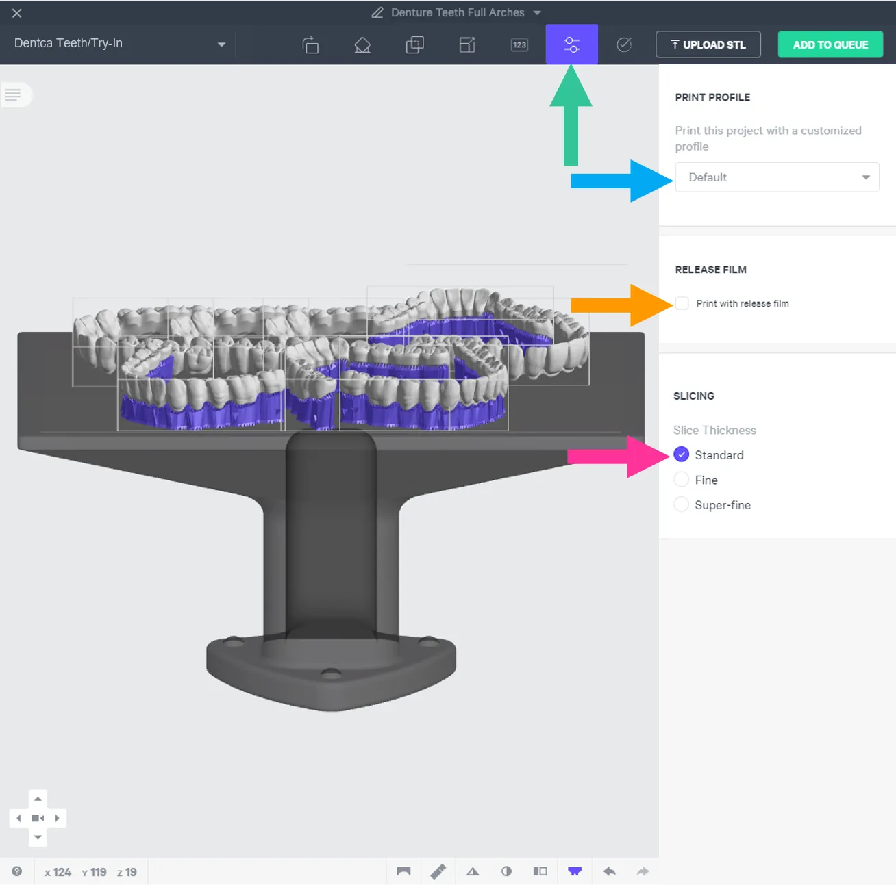 Print Controls in UI Print Controls in UI