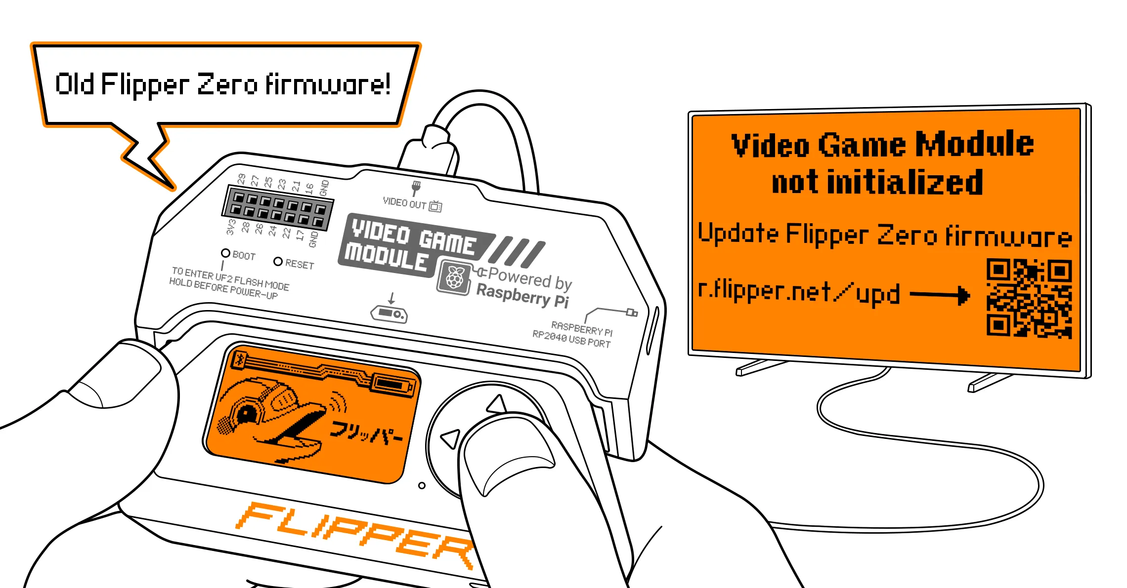 The message you’ll see if you skip the firmware update step