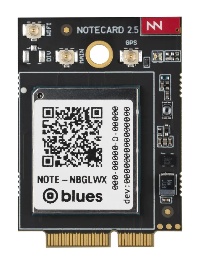 Blues Notecard for Skylo (NOTE-NBGLWX) module