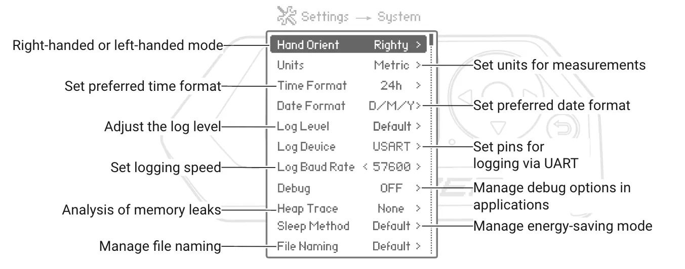Customize your Flipper Zero system settings