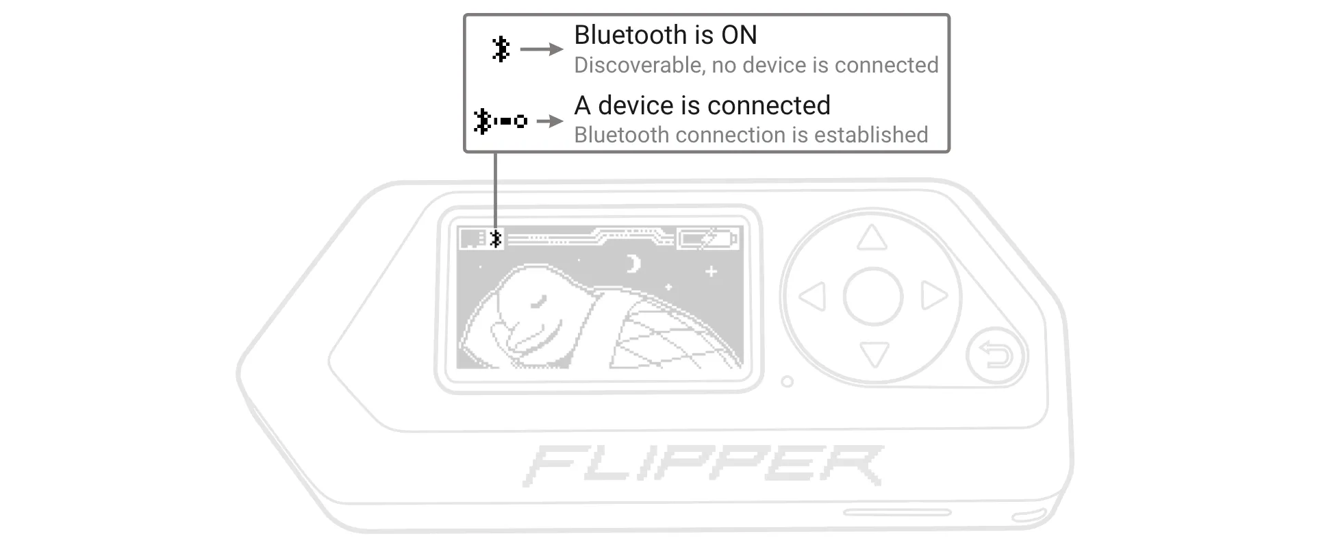 Check the Bluetooth connection of your Flipper Zero