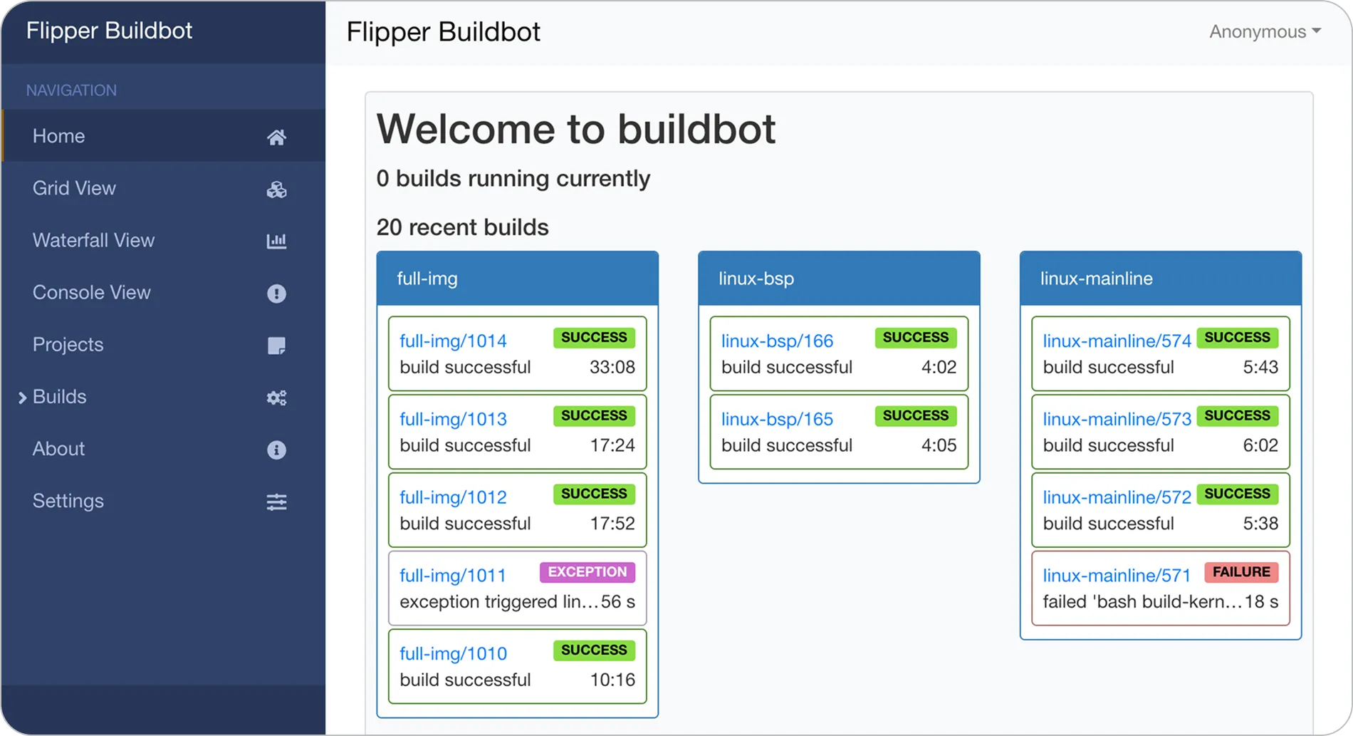 OS buildbot