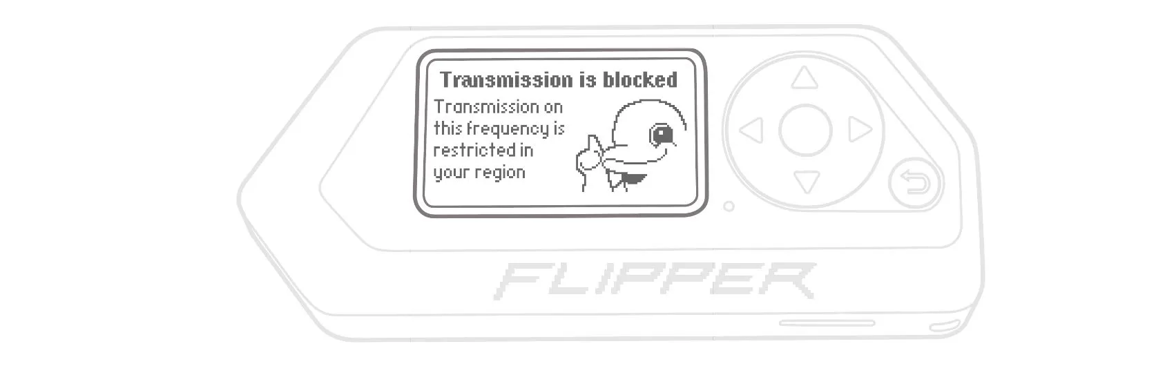 Flipper Zero can transmit only at frequencies allowed for civilian use