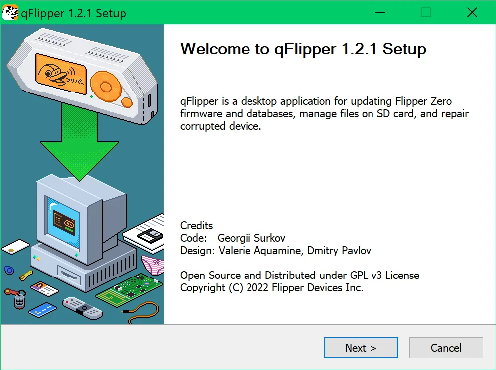 qFlipper is available on Windows
