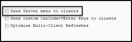Option to send Server menus to clients Option to send Server menus to clients
