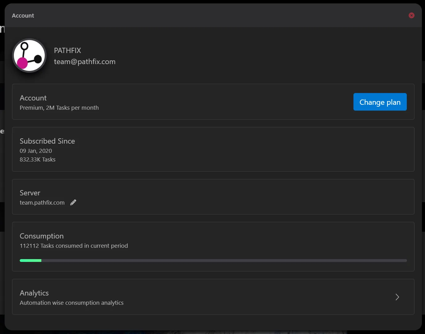 Image: Manage Account