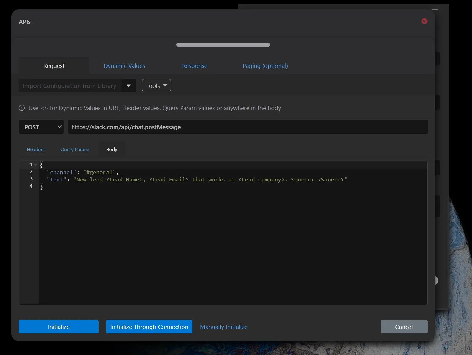 API Build