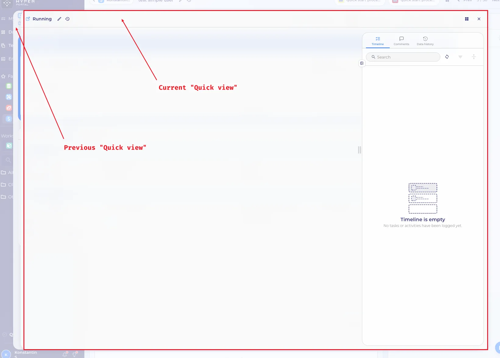 multiple modals