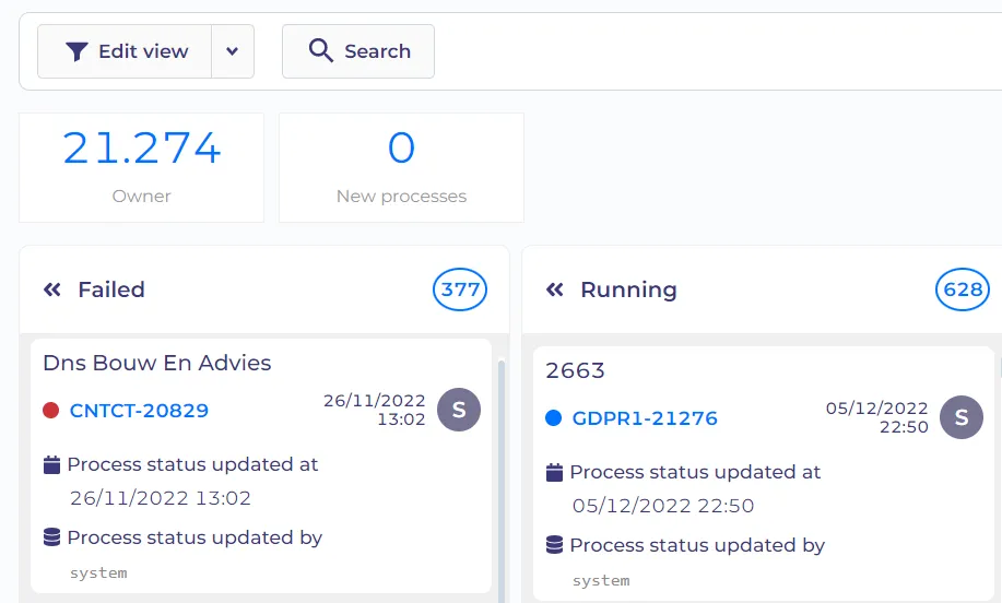Possibility to add metrics and kanban view