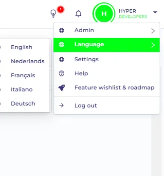 Settings (Highlighted)