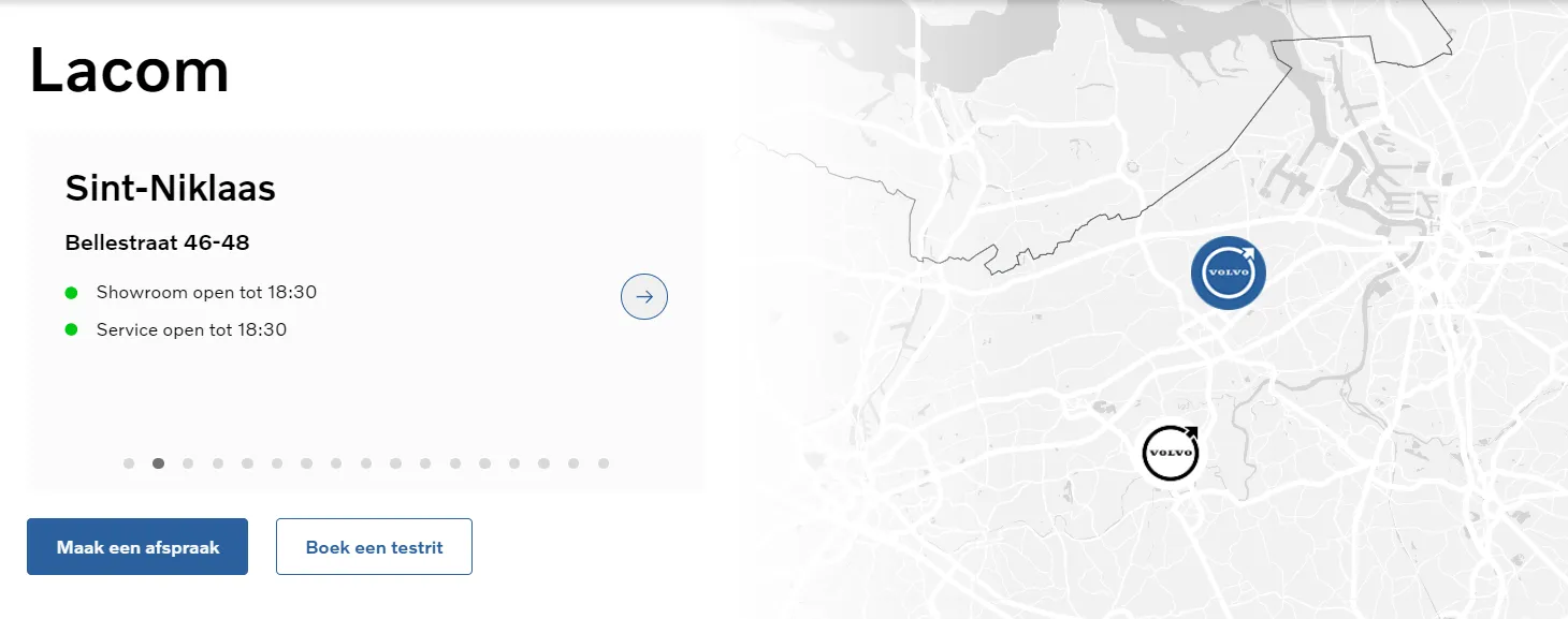 Hero block with Google Map