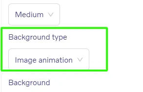 Hero Block - Image animation setting