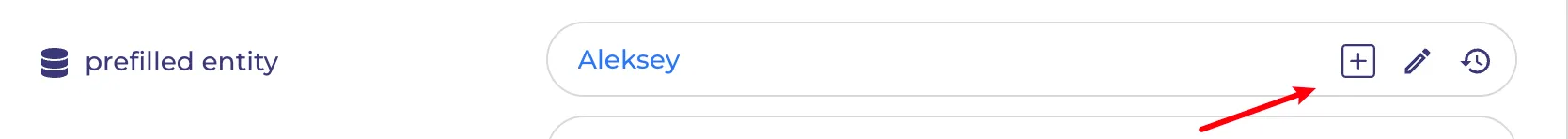 Create a new nested item (detail entity view)