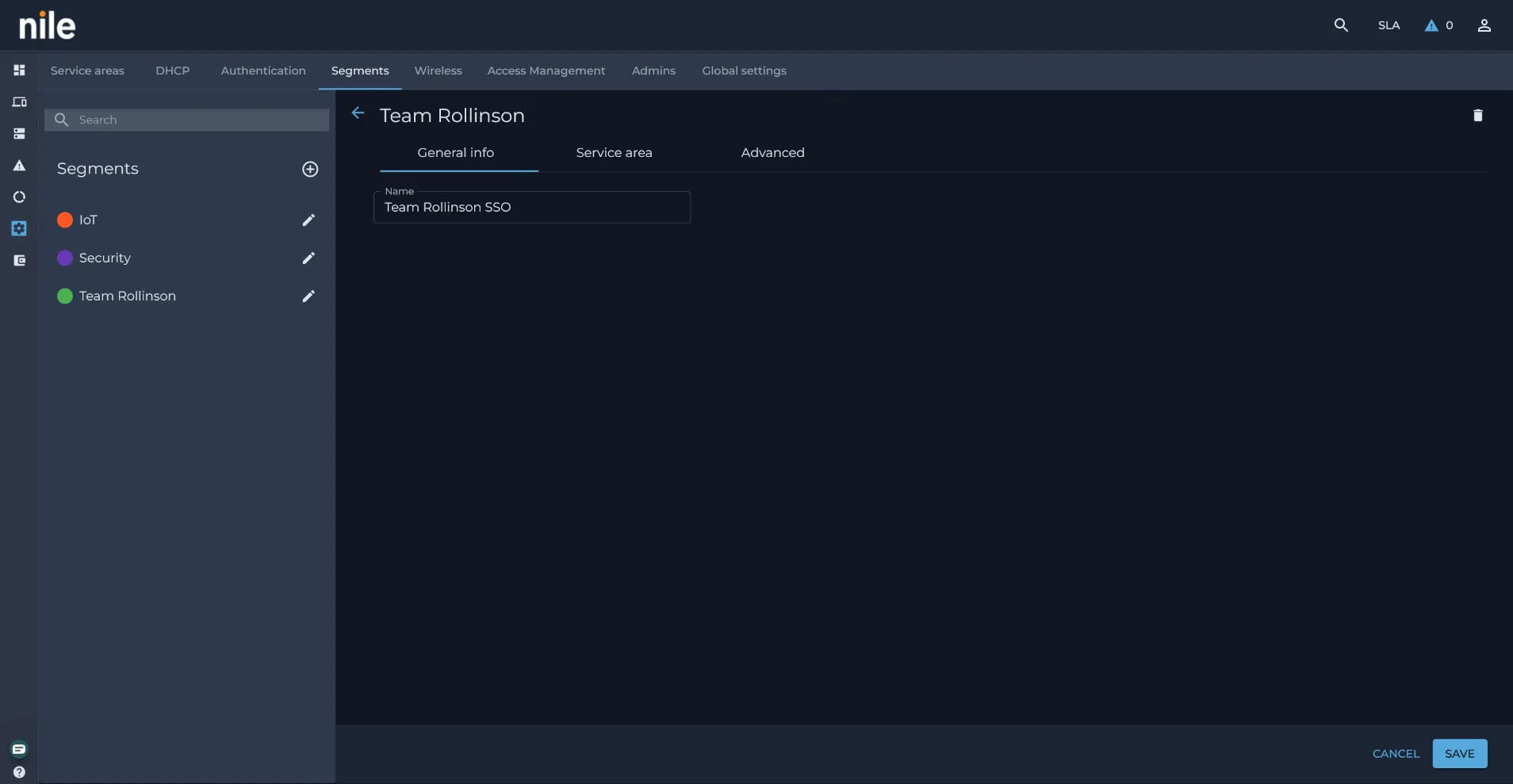 Add a Segment