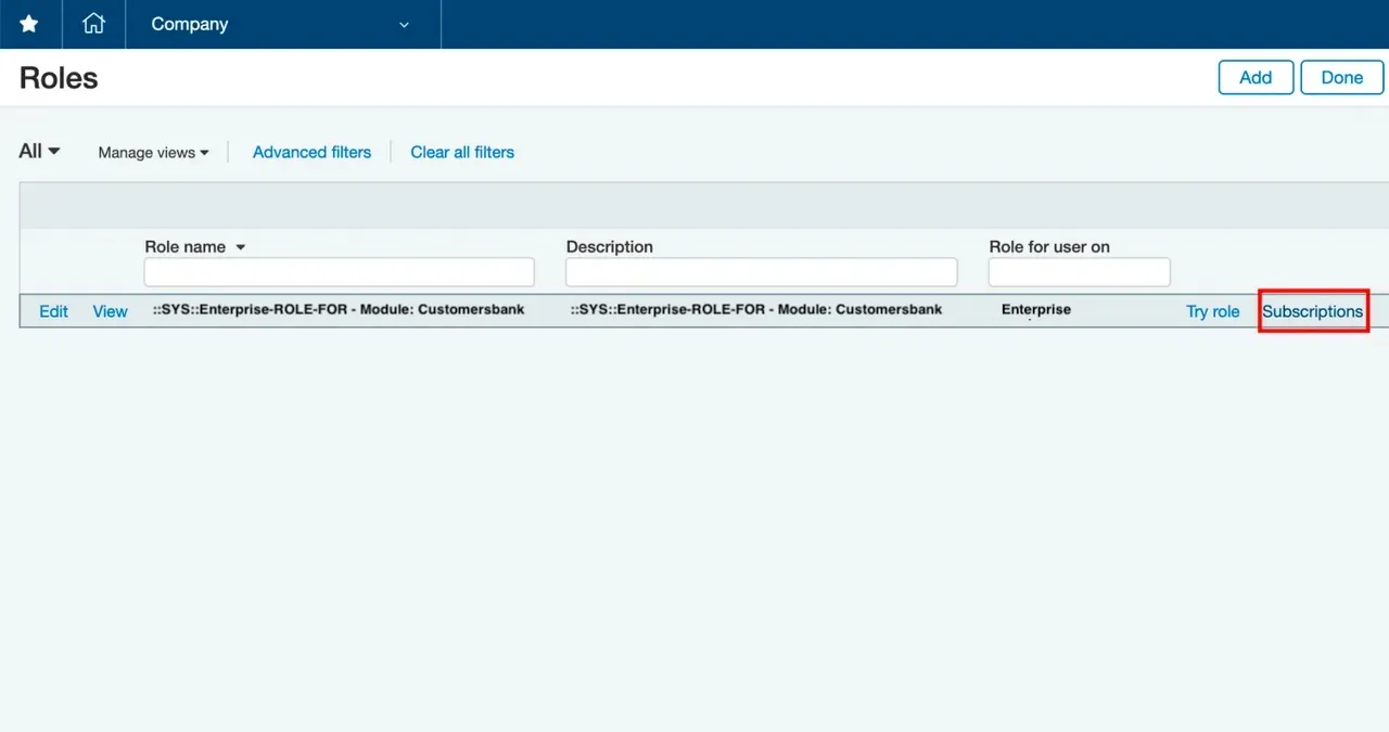 Select Subscriptions