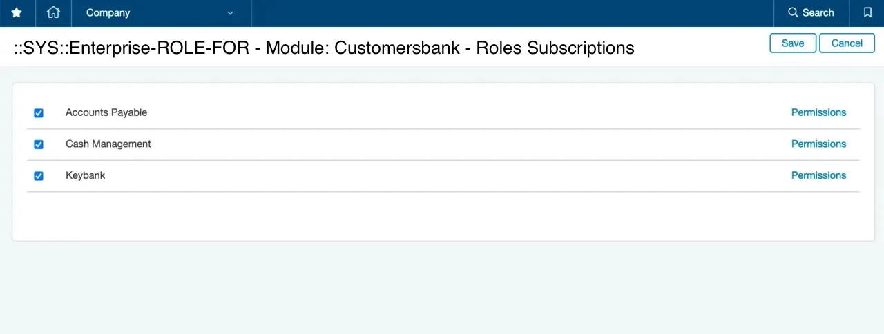Enable Permissions