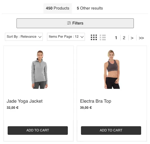Facet Toggle on Mobile View