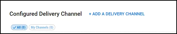 Notifications - Add a Delivery Channel Location Notifications - Add a Delivery Channel Location