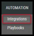 Qualys Vuln Report - Integrations Page