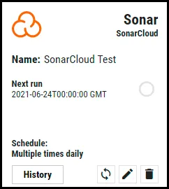 SonarCloud Connector - Connector Card SonarCloud Connector - Connector Card