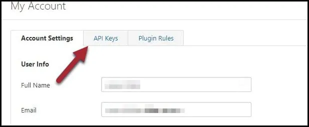 Nessus Connector - API Keys Tab Nessus Connector - API Keys Tab