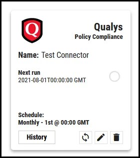 Qualys PC - Configured Connector