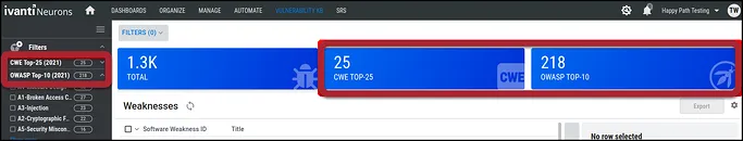 RS3 Update - Weaknesses Page Update
