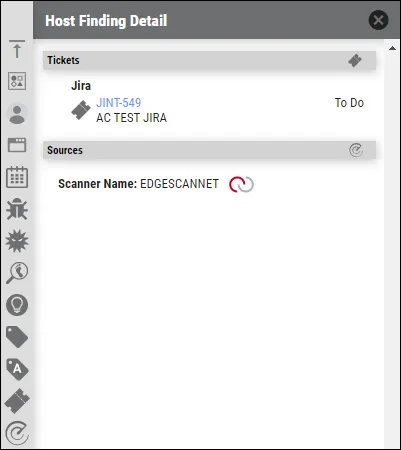 Jira Connector Guide - Host Finding Detail Ticket Section