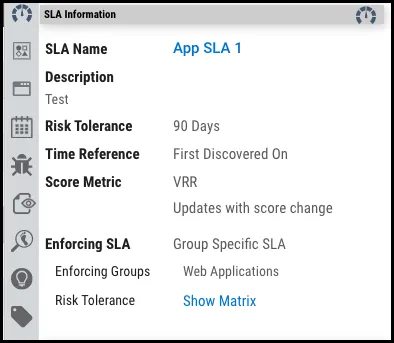 SLA Walkthrough - SLA Information Findings