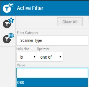 Black Duck Guide - Scanner Type Filter