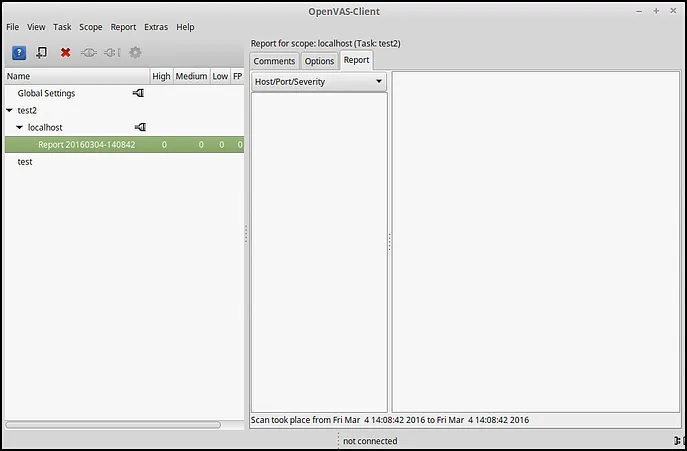 OpenVAS Export - Scan Data