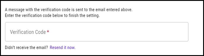 Notifications - Verification Code Notifications - Verification Code
