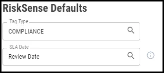 Cherwell Connector - RiskSense Defaults