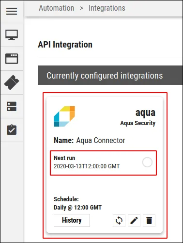 AquaSec Guide - Configured Connector AquaSec Guide - Configured Connector