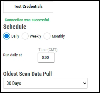 Qualys VMDR - Schedule Section Qualys VMDR - Schedule Section