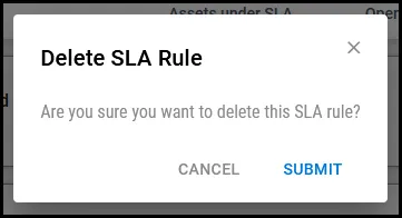 SLA Walkthrough - SLA Rule