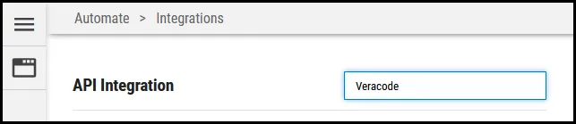 Veracode Connector - Search for Connector